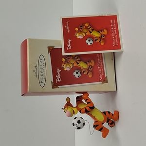 Hallmark Disney Soccer Tigger-Style Keepsake Ornament